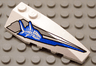Wedge 6 x 2 Right with Shark Skeleton Pattern