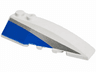 Wedge 6 x 2 Right with Blue and Silver Side Pattern