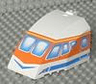 Windscreen 8 x 6 x 4 Canopy with Hinge and Airliner Cockpit Blue/Orange Pattern