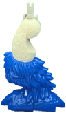 Galidor Limb Leg Nepol with Blue Fur and Foot and Light Gray Rotation Joint Pin
