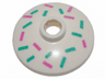 Dish 2 x 2 Inverted (Radar) with Medium Azure and Pink Short Lines (Topping) Pattern