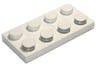 Electric Plate 2 x 4 with Contacts