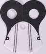 Minifigure Armor Pauldron Cloth with Black Neck and 4 Thin Gray Stripes Pattern, Thin Border