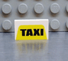 Panel 1 x 2 x 1 with 'TAXI' on Yellow Pattern