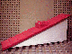 Duplo Roof Sloped 22.5 1 x 11 x 4 with Red Shingles and Chimney