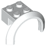 Vehicle, Mudguard 4 x 2 1/2 x 1 2/3 with Arch Round