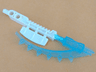 Bionicle Weapon Hordika Teeth Tool with Molded Trans-Light Blue Flexible End Pattern