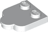 Tile, Modified 2 x 2 with Studs on Edge, Rounded Corners and 1 x 1 Half Circle Extension