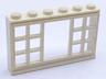 Minitalia Window 1 x 6 x 3 Panorama with 12 Panes
