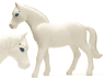 Horse, Belville with Blue Eyes and Gold Stars Pattern