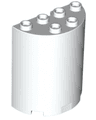 Cylinder Half 2 x 4 x 4