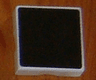 Duplo, Tile 2 x 2 with Shape Black Square Pattern