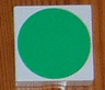 Duplo, Tile 2 x 2 with Shape Green Circle Pattern