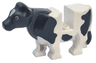 Cow Body with Black Spots Pattern