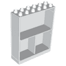 Duplo Wall 2 x 6 x 6 with 3 Cupboards