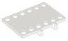Hinge Plate 4 x 6 Locking Dual 1 Finger on Side