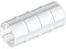 Technic, Axle Connector 2L (Ridged with x Hole x Orientation)