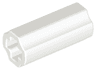 Technic, Axle Connector 2L (Smooth with x Hole + Orientation)