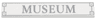 Tile 1 x 6 with Light Bluish Gray 'MUSEUM' and Geometric Frame Pattern