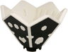 Ninjago Die Spinner with Hexagonal Dots, Hearts, and Skulls with Molded Black Sides and Bottom Pattern