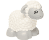 Duplo Sheep, Lamb Baby with Light Bluish Gray Legs and Head Pattern