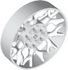 Wheel 55.7mm D. x 13mm Technic, 6 Pin Holes and 12 Forked Spokes