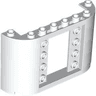 Panel 2 x 8 x 4 with 2 x 3 1/3 Cutout with 4 Studs on Each Side