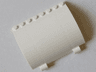 Panel 5 x 8 x 3 2/3 Curved with 2 Axle Holes