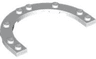 Plate, Round 5 x 8 Rounded End with 4 x 6 Curved Cutout