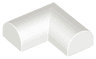 Slope, Curved 2 x 2 x 2/3 Double Corner
