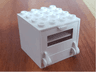 Homemaker Stove / Oven 4 x 4 x 3 with White Shelf and White Door (841 / 842 / 843)