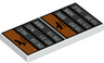 Tile 2 x 4 with Airline Departures and Arrivals Board Pattern