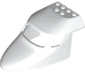 Aircraft Fuselage Forward Top Curved 6 x 10 x 4 with 3 Window Panes