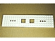 Train Base 6 x 24 with 2 Square Cutouts and 3 Round Holes Each End