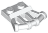 Plate, Modified 1 x 2 with Angled Bar Handles on Side