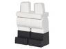 Hips and Legs with Molded Black Lower Legs / Boots  Pattern