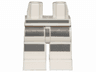 Hips and Legs with Dark Bluish Gray Prison Stripes Pattern