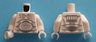 Torso SW K-3PO 2 Red Dots Pattern / White Arms / White Hands