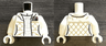 Torso SW Checkered Jacket with White Undershirt and Belt Pattern (Leia) / White Arms / White Hands