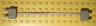 Electric, Wire 12V / 4.5V with 2 Leads, 14 Studs Long with 2 Light Gray Electric, Connector, 2-Way Male Rounded Narrow Type 1 with Cross-Cut Pins (x466c14 / bb0141c01)