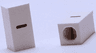 Tile, Modified 1 x 2 x 5/6 Stud Hole in End with Black Dash / Hyphen / Minus Sign (-) Pattern