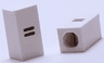 Tile, Modified 1 x 2 x 5/6 Stud Hole in End with Black Equal Sign (=) Pattern