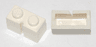 Brick 1 x 2 without Bottom Tube, Slotted (with 1 slot)