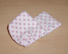 Duplo, Cloth Sleeping Bag with Dark Pink Flowers Pattern