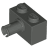 Brick, Modified 1 x 2 with Pin