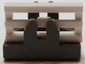 Magnet Holder Tile 2 x 2 - Tall Arms with Deep Notch