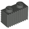 Brick, Modified 1 x 2 with Grille / Fluted Profile