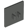 Road Sign 2 x 2 Square with Clip