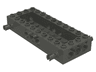 Vehicle, Base 4 x 10 x 1 1/3 with 2 x 8 Recessed Center, 4 Pins and Pin Holes