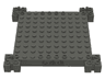 Brick, Modified 12 x 12 Base with Peg at Each Corner
